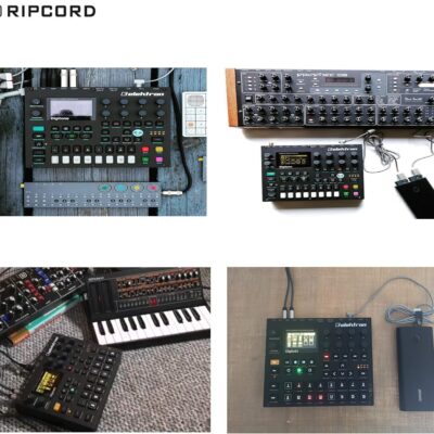 myVolts Ripcord USB to 12V DC Power Cable Compatible with Elektron Octatrack MKII Sampler