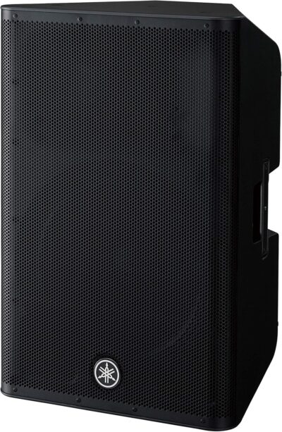 91OZ458dIYL. AC SL1500 Yamaha DXR15MKII, 15 1100W Powered Speaker Cabinet, Matte Black