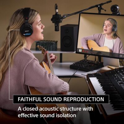 Sony MDR-M1 Professional Reference Closed Monitor Headphones