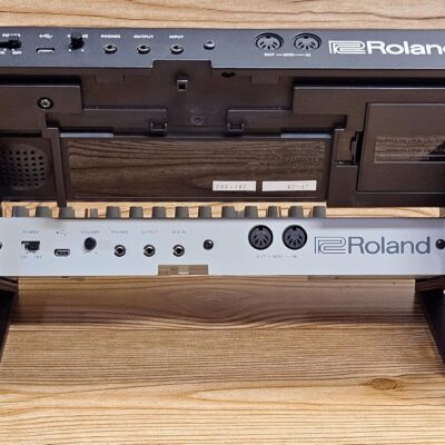 Made in the USA 2 Tier 3D Printed Desktop Mounting Stand For Roland Boutique Series TR-06 TR-08 TR-09 Drum Machine VP-03 Vocoder Synthesizer, Black