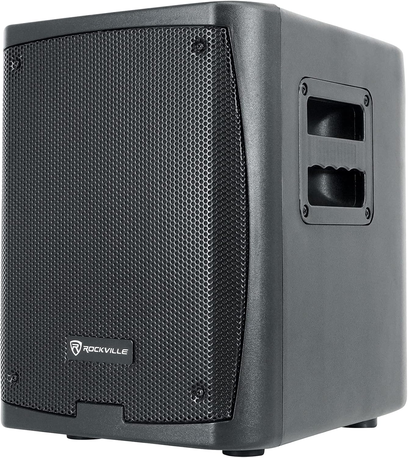 Rockville Titan Portable Array 1200W Battery Powered PA DJ Speaker System w/Subwoofer, Bluetooth 5.0, Rechargeable Battery, Built-in Mixer, for Outdoor Events and Small Gigs