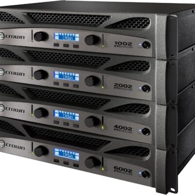 91dopJatnXL. AC SL1500 Crown XTi2002 Two-channel, 2000-Watt at 4Ω Bridged, 800-Watt at 4Ω Dual, Pro Power Amplifier. Gray