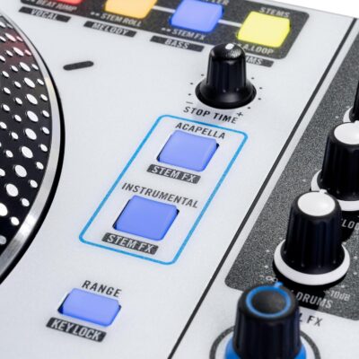 RANE ONE MKII Motorized Serato DJ Pro Controller with 2 Decks, Internal FX, Deep Stems Control for Scratch DJs, Clubs and Events