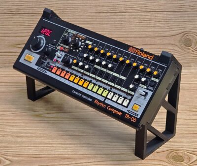 Made in USA 45 Degree Angled RISER Desktop Studio Stands For Roland Boutique A-01 D-05 JP-08 JU-06 JU-06A JX-03 JX-08 SH-01A TB-03 TR-06 TR-08 TR-09 Synthesizer Sound Modules