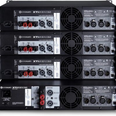 91mevm0r0iL. AC SL1500 Crown XTi2002 Two-channel, 2000-Watt at 4Ω Bridged, 800-Watt at 4Ω Dual, Pro Power Amplifier. Gray