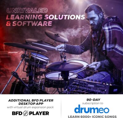 Alesis Strata Prime Electric Drum Set with Touch Screen, Triple-Zone ARC Cymbals, Active Magnetic Hi-Hat Controller, Dual-Zone Mesh Heads, 20 Kick, 215,000 Multi-Channel Samples