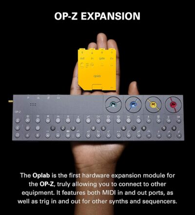 teenage engineering ZM-1 oplab module expansion accessory kit for OP–Z portable synthesizer and multimedia sequencer