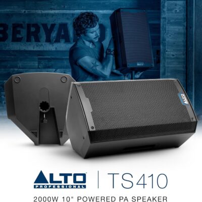 91puXVgtcmL. AC SL1500 ALTO TS410 2000W 10 Powered PA Speaker with 3 Channel Mixer, Bluetooth Streaming, Wireless Loudspeaker Linking, DSP App