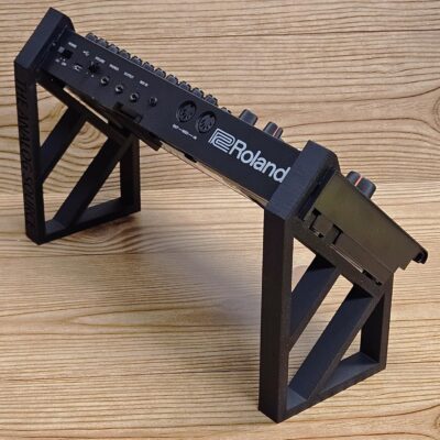 Made in USA 45 Degree Angled RISER Desktop Studio Stands For Roland Boutique A-01 D-05 JP-08 JU-06 JU-06A JX-03 JX-08 SH-01A TB-03 TR-06 TR-08 TR-09 Synthesizer Sound Modules