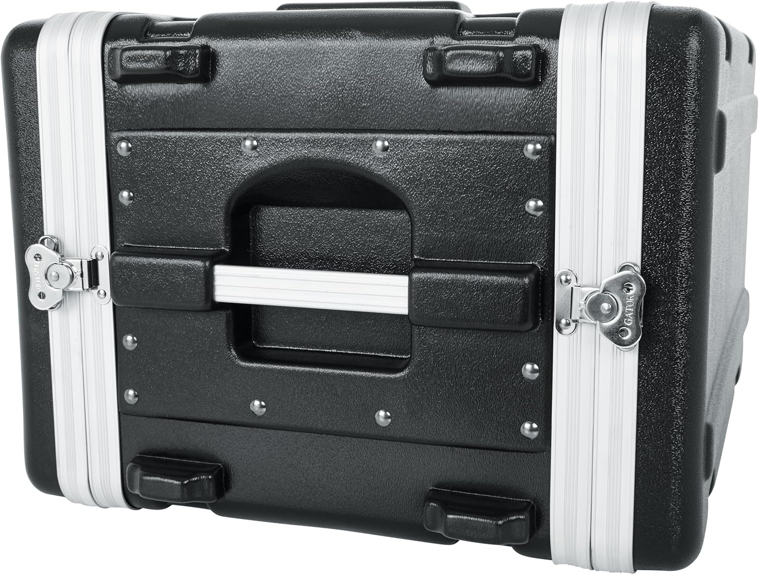 Gator Cases Lightweight Molded 6U Rack Case with Heavy Duty Latches, Shallow 14.25 Depth (GR-6S)