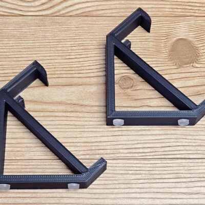 Made in USA 45 Degree Angled Black Desktop Studio Stands For the Roland Boutique TB-03 Bassline Synthesize TR-06 TR-08 TR-09 Drum Machine VP-03 Vocoder