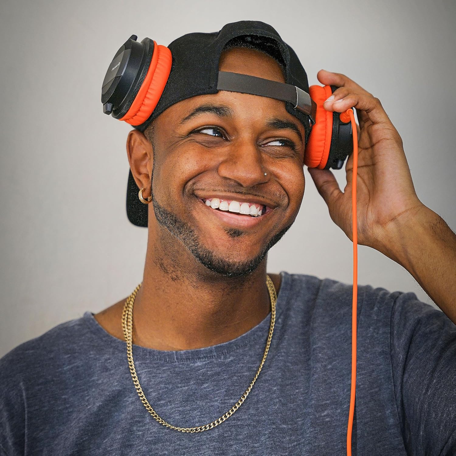 Pioneer DJ HDJ-CUE1 On-Ear Wired Headphones, Dark Silver