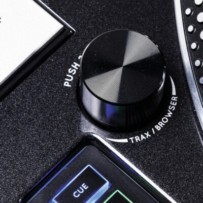 Reloop AMS-RP-8000 RP-8000 Advanced Hybrid Torque Turntable with Upper-Torque Direct Drive, Black