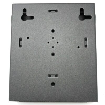 Ultra Spec Cables Wall Mount Fiber Enclosure with Splicing Module and Loaded 6 Port LC-UPC Singlemode Duplex LGX Panel