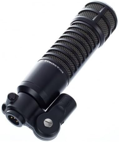 31MUftfncL. AC Electro-Voice RE320 Cardioid Dynamic Broadcast Microphone with 309A Suspension Shockmount, Rode PSA1 Desk-Mounted Broadcast Microphone Boom Arm and 2X XLR Cables