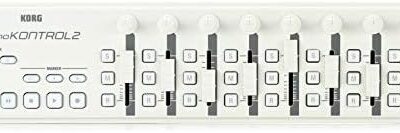 31ebOMiaq8L. AC Korg, 1-Key Midi Controller (NANOKON2WH),White
