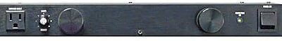 Furman M-8Lx Merit X Series 8 Outlet Power Conditioner & Surge Protector with Dual Rack Lights Plus (2) Hosa 18 Gauge Electrical Extension Cable