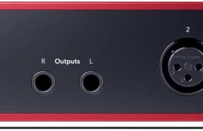 41 UQUKA6L. AC SL1500 Focusrite Scarlett 2i2 4th Gen USB Audio Interface for Recording, Songwriting, Streaming and Podcasting — High-Fidelity, Studio Quality Recording, and All the Software You Need to Record