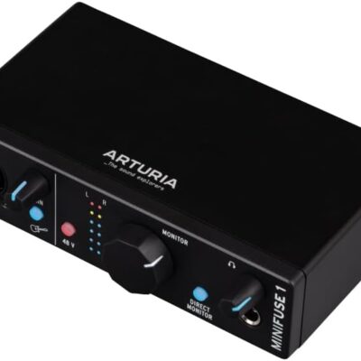 Arturia MiniFuse 2 Recording Pack – Black