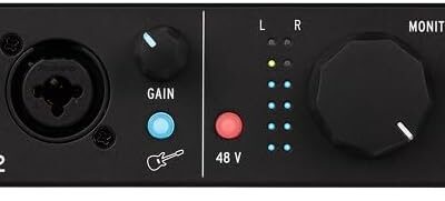 41EjPOvqyL. AC SL1080 Arturia – MiniFuse 2 – Compact USB Audio & MIDI Interface with Creative Software for Recording, Production, Podcasting, Guitar – Black