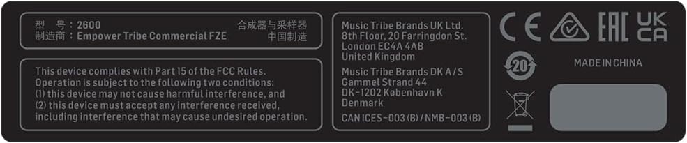 Behringer 2600 Semi-Modular Analog Synthesizer with 3 VCOs and Multi-Mode VCF in 8U Rack-Mount Format