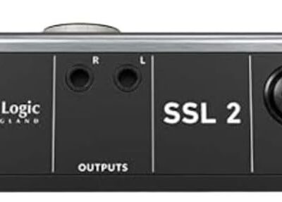 41JLSJ5euLL. AC SL1080 1781097448 9795 Solid State Logic SSL 2 MKII – 2×2 USB Audio Interface