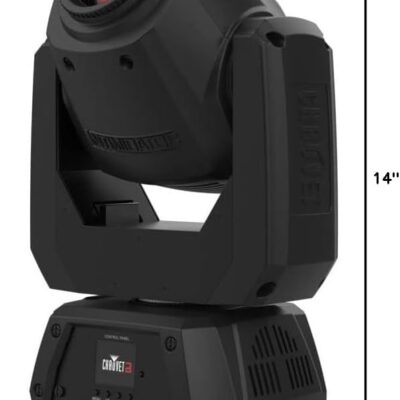 CHAUVET Intimidator Spot 260X Compact Moving Head Designed for Mobile Events, Black