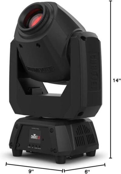 CHAUVET Intimidator Spot 260X Compact Moving Head Designed for Mobile Events, Black