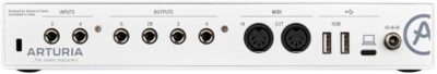 41Oj0dJJTBL. AC SL1000 Arturia MiniFuse 4 Versatile Desktop USB-C Audio Interface, White w/ 2-Pack Pig Hog PHM10 8mm XLR Microphone Cable and Liquid Audio Polishing Cloth