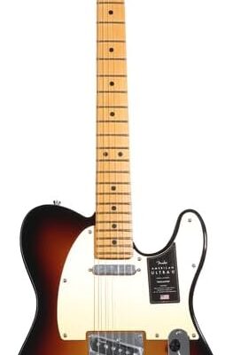 Fender American Ultra II Telecaster Electric Guitar – Ultraburst with Maple Fingerboard