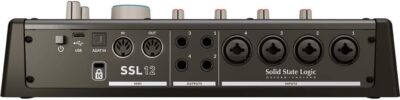 41UX7z DCeL. AC SL1000 1781314665 1710 Solid State Logic SSL 12 12-In and 8-Out USB Audio Interface with Studio-Quality Audio for Professional Recording and Mixing