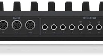 Behringer RHYTHM DESIGNER RD-8 Classic Analog Drum Machine with 16 Drum Sounds, 64 Step Sequencer, Wave Designer and Dual-Mode Filter