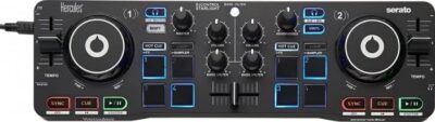 41do4rCUL. AC Hercules DJControl Starlight Ultra Portable Compact DJ Controller Bundle with Case, MIDI Cable, and Austin Bazaar Polishing Cloth
