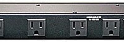 Furman M-8Dx Merit X Series 8 Outlet Power Conditioner & Surge Protector with LED Voltmeter & Dual Lights Plus Hosa 18 Gauge Electrical Extension Cable