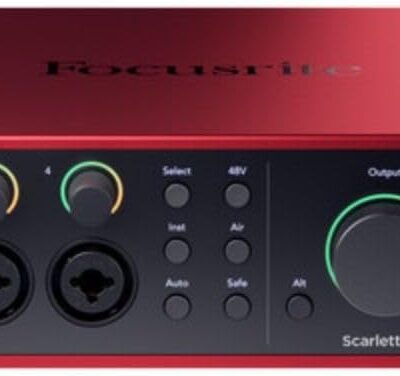 41xYIcNIp3L. AC SL1000 Focusrite Scarlett 18i16 USB-C Audio/MIDI Interface (4th Generation) Bundle with XLR- XLR Cable (2 Pack), Hosa Mid-310 Black 10 ft. Midi cable (2 Pack)