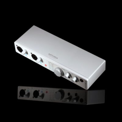 41y1RiAuIL. AC SL1000 Arturia MiniFuse 4 Versatile Desktop USB-C Audio Interface, White w/ 2-Pack Pig Hog PHM10 8mm XLR Microphone Cable and Liquid Audio Polishing Cloth