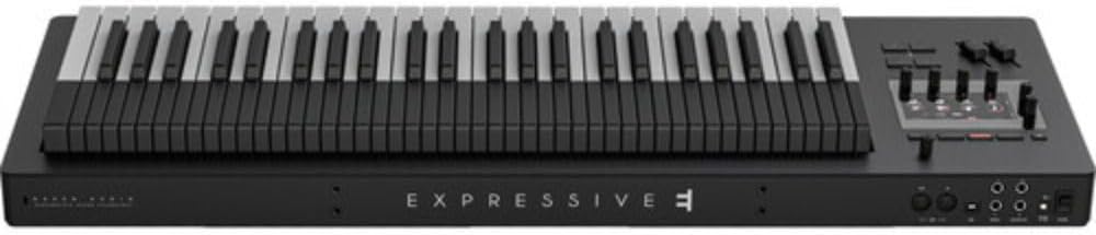 EXPRESSIVE E Osmose 49-Key Synthesizer and MPE Controller Bundle with EXPRESSIVE E Osmose 49 Keyboard 36 Soft Case and Stretchy Keyboard Dust Cover