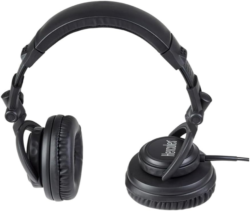 Hercules DJ Starter Kit | Starlight USB DJ Controller with Serato DJ Lite Software, 15-Watt Monitor Speakers, and Sound-Isolating Headphones