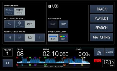 Pioneer DJ XDJ-1000MK2 DJ Deck with Touch Screen