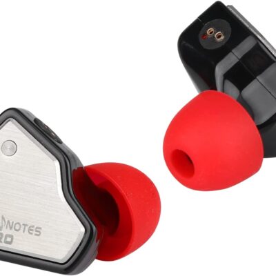 517 HSs1 YL. AC SL1500 Linsoul 7Hz Salnotes Zero HiFi 10mm Dynamic Driver in-Ear Earphone IEM with Metal Composite Diaphragm Stainless Steel Faceplate Detachable 2Pin OFC Cable (Black, Without Mic)