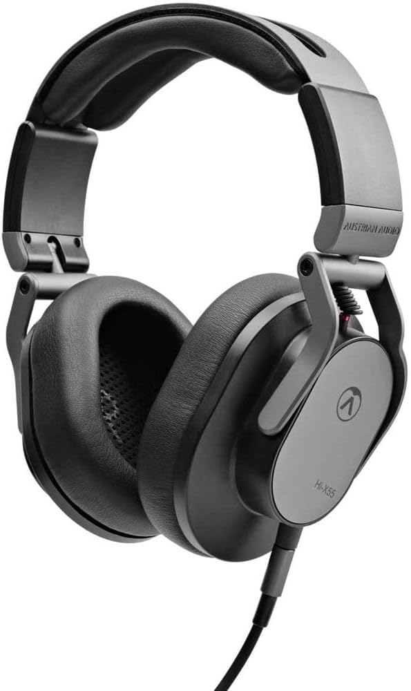 Austrian Audio Hi-X55 Over-Ear Closed-Back Headphones with Headphone Case and Headphone Hanger