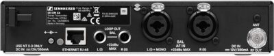 Sennheiser Pro Audio Sennheiser ew IEM G4-Twin-A1 in Ear Monitor System w/ 2 Belt Packs Range (470-516Mhz), Dual Beltpack