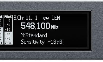 51D5v520L. AC SL1200 Sennheiser Pro Audio Sennheiser ew IEM G4-A1 In Ear Monitor system Range (470-516Mhz), Single