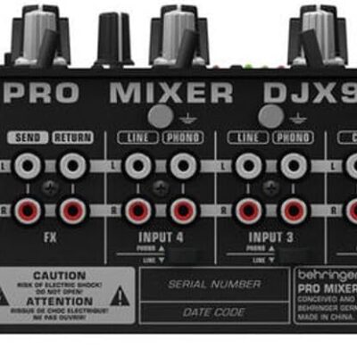 51EDy4L XFL. AC SL1200 Behringer PRO MIXER DJX900USB Professional 5 Channel DJ Mixer with INFINIUM Contact-Free VCA Crossfader, Advanced Digital Effects and USB/Audio Interface