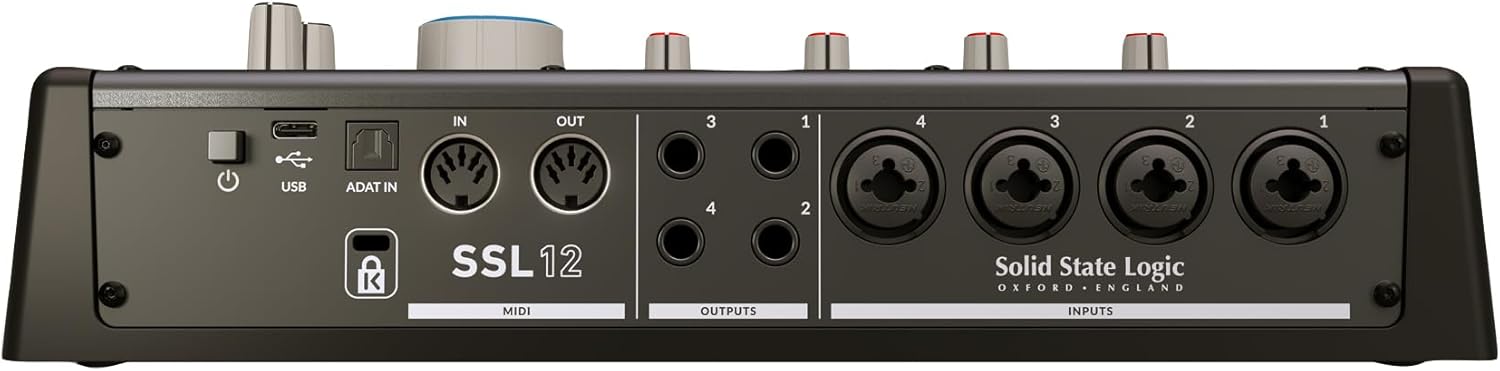 Solid State Logic USB-C Audio Interface 12 12×4