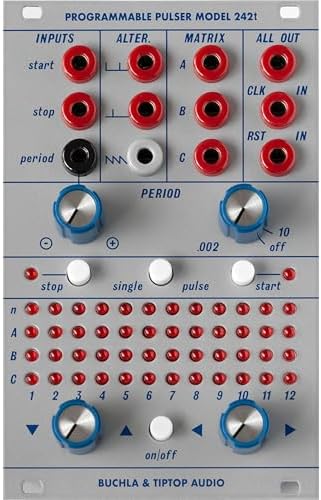 Tiptop Audio Buchla 242t Programmable Pulser Eurorack Module