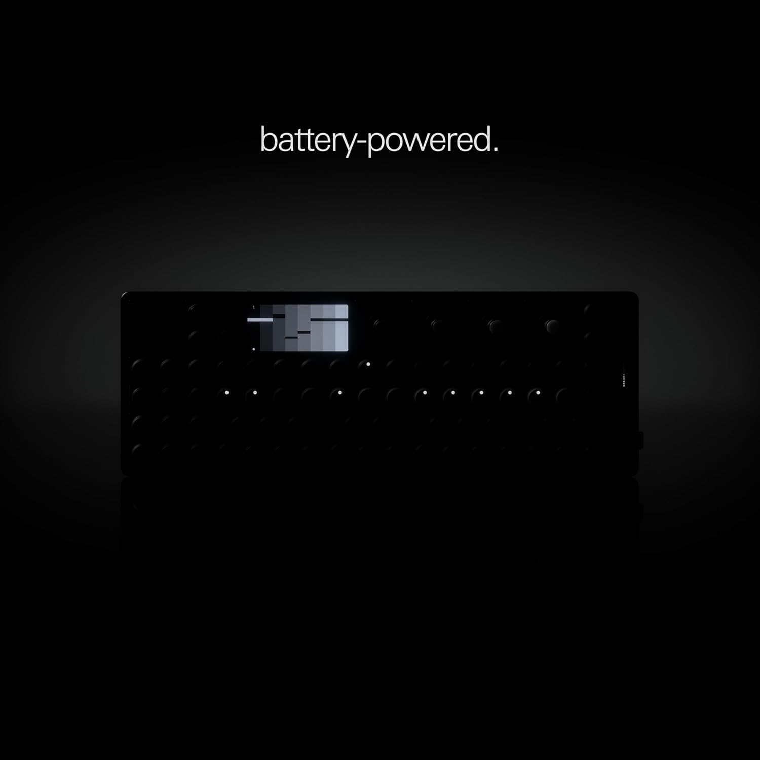 teenage engineering OP–XY portable synthesizer, sampler and 64-step sequencer with built-in speaker, mic and 8 unique synth engines
