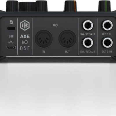 51MJfae Y3L. AC SL1350 1781099627 8971 IK Multimedia AXE I/O One – Professional USB Audio Interface with Z-TONE advanced guitar tone shaping, AmpliTube and TONEX software included, high-resolution recording studio equipment