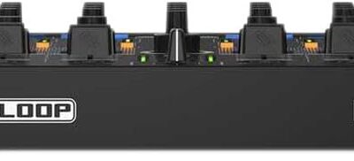 51Qd3Xw31hL. AC SL1500 Reloop Mixon 8 Pro DJ Controller for Serato DJ with On-Stage LPT5000 DJ Laptop Stand, DJ Monitoring Headphones and Essential Cables for Connecting to DJ Controllers and Mixers