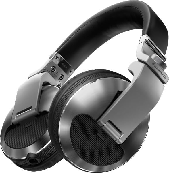 Pioneer DJ HDJ-X10-S Flagship Professional DJ Headphones, Silver